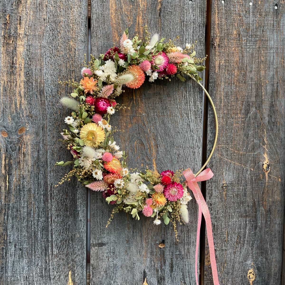 Dried Flower Wreath